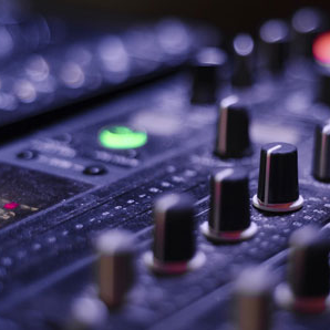 Picture of a mixing board